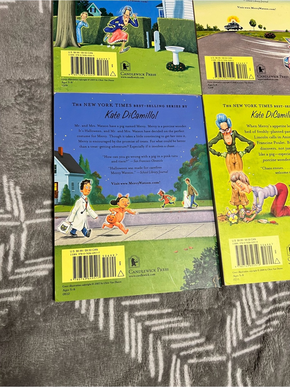 Mercy Watson Series by Kate DiCamillo 6 Piece Kids Book Lot Set Bundle - Picture 14 of 16